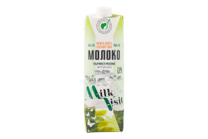 Молоко ультрапастеризоване 2,5% 1000г т/п Milk Visit