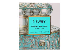 Чай зелений байховий Jasmine Blossom Newby в/с к/у 100г