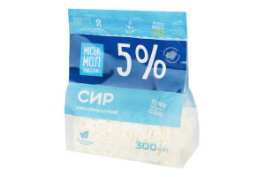 Творог 5% Міськмолзавод №1 м/у 300г
