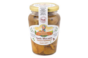Гриби Маслюки мариновані 350г твіст/б Бабусині лакітки