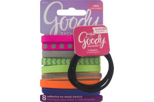 Goody Reflective No-Metal Elastics - 8 CT Bonus Ouchless Elastics - 3 CT