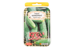 Насіння Огірок Конкурент дражоване 3г Яскрава