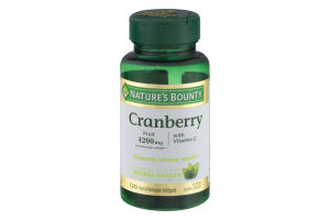Nature's Bounty Cranberry Fruit 4200 mg Softgels - 120 CT