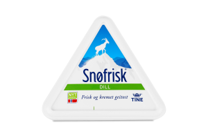 Сир Snofrisk м'який вершковий з кропом коз/мол 65%