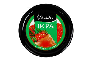 Икра лососевая зернистая Veladis с/б 200г