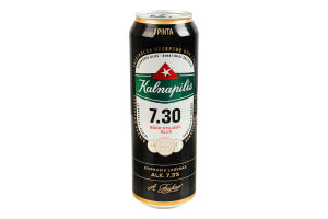 Пиво 0.568л 7.3% светлое фильтрованное пастеризованное Kalnapilis ж/б