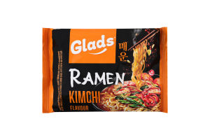 Лапша быстрого приготовления с соусом со вкусом Кимчи Рамэн Glads м/у 105г