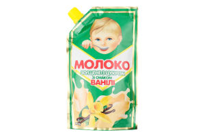 Молоко сгущенное 5% с сахаром со вкусом ванили Первомайський МКК д/п 290г
