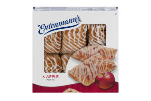 Entenmann's Puffs Apple - 6 CT
