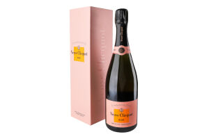 Шампанское 0.75л 12.5% розовое брют Rose Veuve Clicquot к/у
