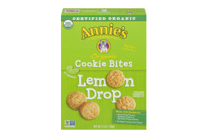 Annie's Homegrown Organic Cookie Bites Lemon Drop