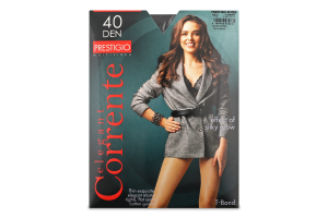 Колготи жіночі Prestigio неро 40ден р.2 Corrente