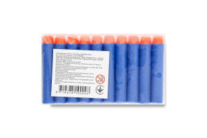 Іграшка для дітей від 3років поролон 7см №VA304492 Патрони Greenwich Products Co. Limited 10шт