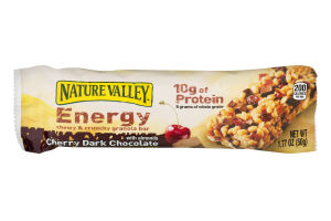 Nature Valley Energy Chewy & Crunchy Granola Bar Cherry Dark Chocolate