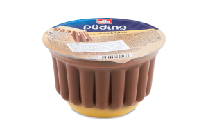 Пудинг Muller зі смаком і соусом ванілі