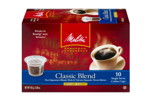 Melitta Coffee Medium Roast Classic Blend - 10 CT