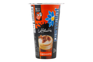 Напій молочний Caffelatte з смаком Cappuccino 1,3% 200мл стакан Parmalat