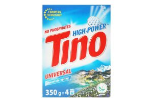 Порошок пральний універсальний Mountain spring High-Power Tino 350г