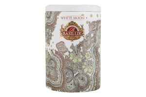Чай зеленый ароматизированный White moon Oriental collection Basilur ж/б 100г
