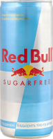 Напій енергетичний безалкогольний без цукру 250мл ж/б Ред Булл