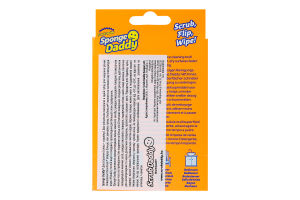 Губка двостороння Sponge Daddy Scrub Daddy 4шт