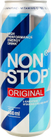 Напій енергетичний безалкогольний сильногазований Original Non Stop з/б 500мл