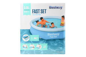 Бассейн надувной семейный 305х66см №57456 Fast Set Bestway 1шт