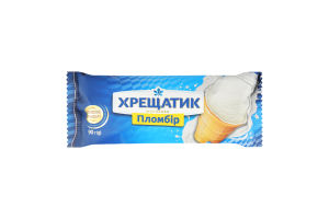 Морозиво 15% пломбір у вафельному стаканчику Золотий стандарт Хрещатик м/у 90г