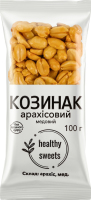 Козинак медовый Арахисовый Healthy Sweets м/у 100г