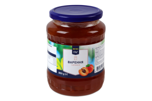Варенье из абрикосов стерилизованное Metro Chef в/с с/б 850г