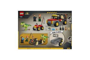 Конструктор для детей от 4лет №77978 Young T. rex transport truck Jurassic world Lego 115эл