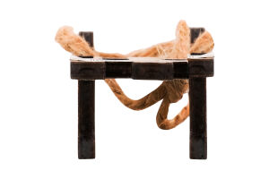 Підвіска новорічна Сані дерево 8см Цицак