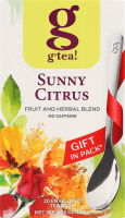 Смесь фруктово-травяная с ароматом апельсина Sunny citrus G'tea! к/у 20х1.5г
