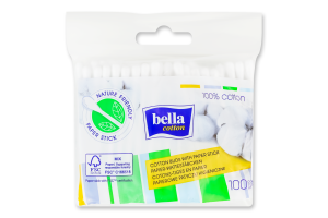 Палички гігієнічні Cotton Bella 100шт