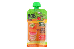 Пюре фруктовое Persimmon-guava Smoothie Bob Snail д/п 120г