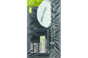 Dove Men + Care Elements Body + Face Bar Minerals + Sage - 6 CT