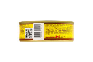 Паштет печеночный стерилизованный Онисс ж/б 240г