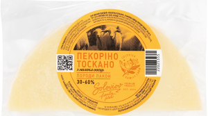 Сыр 30-60% твердый из молока овец породы лакон Пекорино тоскано Soloviov кг