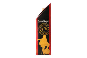 Набор Напиток алкогольный 1л 35% на основе карибского рома Spiced gold + 1 стакан 340мл Captain Morgan к/у 2шт