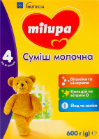 Суміш молочна Дитяче молочко суха д/дітей від 18місяців 600г Milupa 4