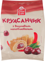 Круасанчик з вишневим наповнювачем Fine Life м/у 5х45г