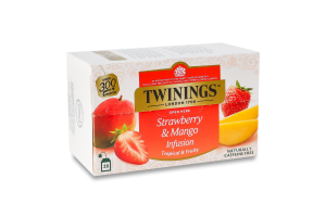 Чай Полуниця та манго Twinings к/у 20х2г