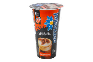 Напій молочний Caffelatte з смаком Cappuccino 1,3% 200мл стакан Parmalat