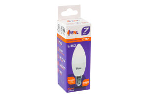 Лампа светодиодная LED 4100K 7W E14 C37 №C37Е147ENLN Enl 1шт