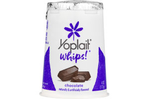 Yoplait Whips! Yogurt Chocolate
