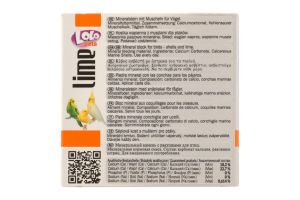 Камінь мінеральний д/птахів з мушлями 40г Lolo Pets