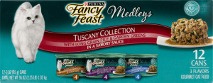 Purina Fancy Feast Medleys Tuscany Collection Gourmet Cat Food - 12 CT