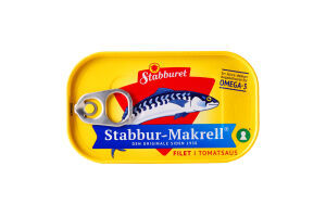 Макрель Stabburet філе в томатному соусі