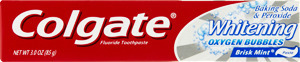 Colgate Baking Soda & Peroxide Brisk Mint Whitening Fluoride Toothpaste