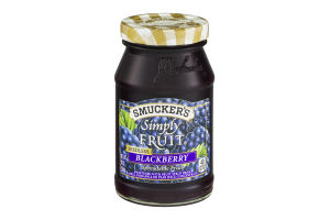 Smucker's Simply Fruit Blackberry Spreadable Fruit Seedless